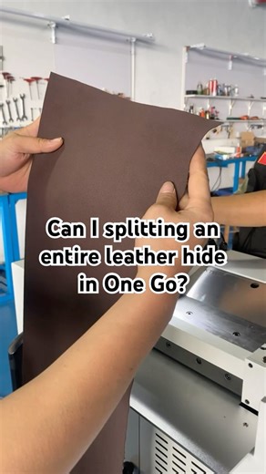 How to Split Leather FAST | High-Speed Demo of the KTWO K7546