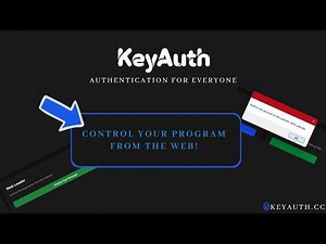 Control your program from the web!