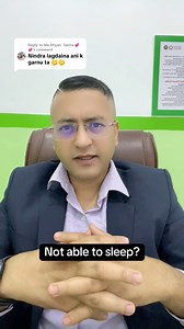 139K views · 3.1K reactions | Behavior therapy for Insomnia | Dr. Suresh Adhikari, Psychiatrist- MD | Facebook