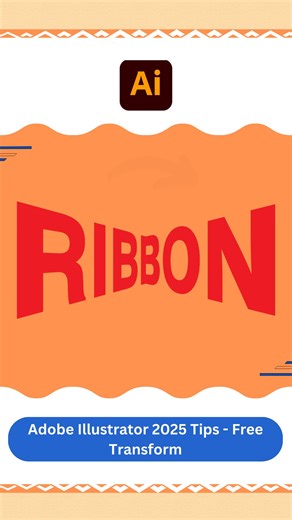 Adobe Illustrator 2025 Tips - Free Transform . Follow : Vipul Graphics . Thanks ❤️ . #illustrator #tips #tricks #graphics #design #designer #freetransform #transformation #graphicdesign #vipulgraphics | Vipul Graphics