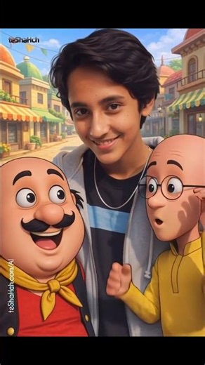 Motu Patlu in Real Life 😲 | Childhood Meets Reality ❤️