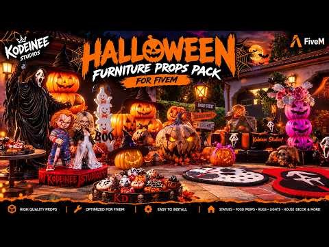 Halloween Prop Pack | FiveM (20+ Props)