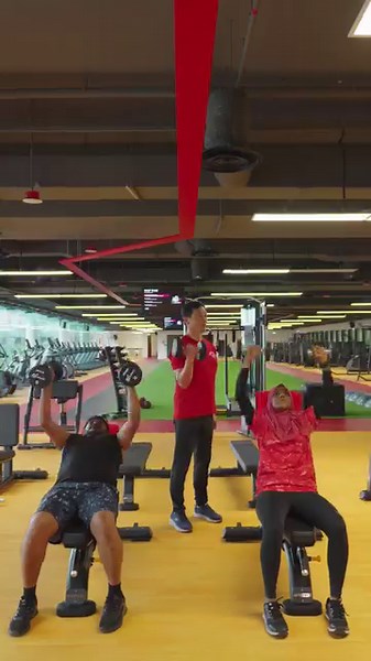 Get energised at the largest ActiveSG gym in SG, here at Bukit Canberra! #makesembawangspecial #OKwithOYK | Ong Ye Kung