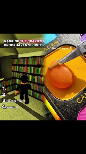 RANKING THE CRAZIEST BROOKHAVEN SECRETS! 😳 #roblox #brookhaven