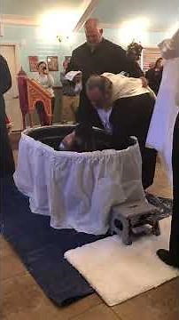 Greek Orthodox Baptism