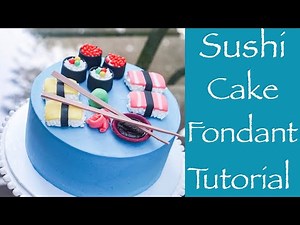Sushi Cake Fondant Tutorial- Bittersweet Cakes