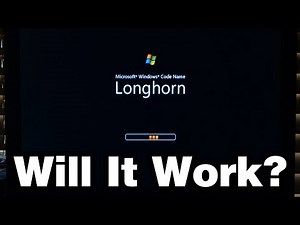 Attempting to Install Windows LONGHORN on ACTUAL HARDWARE!