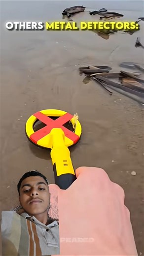 OTHER METAL DETECTORS vs THIS MAN 👨 #shorts