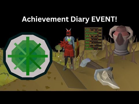 Achievement Diary Event!
