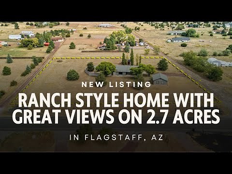 Show Low, AZ Home for Sale | 1,472 SF | 3 Bedrooms | 2 Baths | 2.7 Acre Lot