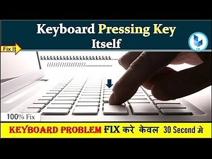 How To Fix Automatic Key Pressing problems in laptop || keyboard pressing keys by itself || [Hindi]