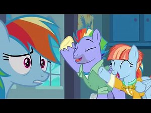 Rainbow Dash yelling at her Parents - Sparta Remix Extended