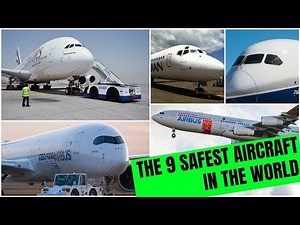 The 9 safest aircraft in the world which never met with any major accidents.