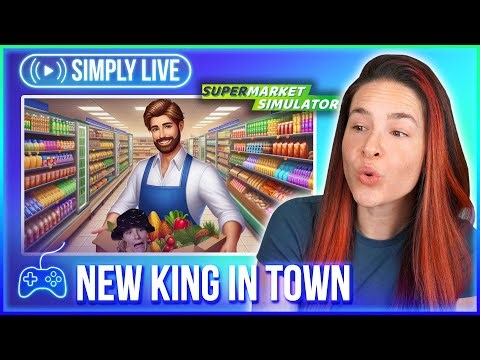 Maximizing Profit By Being a Runner (4/?) 🔴LIVE - Supermarket Simulator 🛒