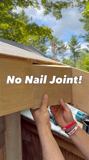 No Nails! How to Install Fascia without any Nails #diy #tools #construction