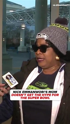 “Yay Super Bowl! Touchdown, we win” #seahawks #superbowllx