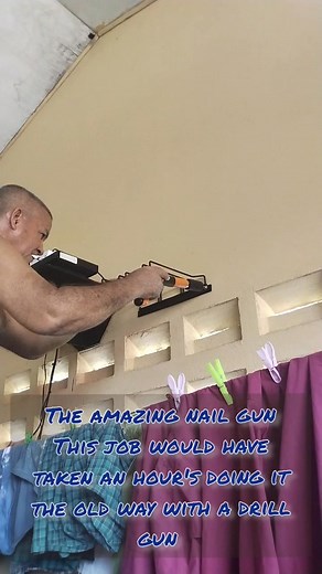 32K views · 153 reactions | Engineers and designers are truly making life so much easier with the tools they are coming up with. Here this nail gun is penetrating solid cast cement | Bryan Max | Facebook