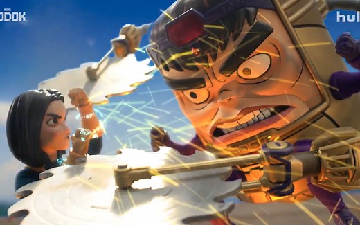 打斗超带感！漫威喜剧动画《魔多客》正式预告，机器鸡团队打造