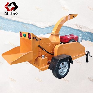 [Hot Item] Large Feed Inlet Branch and Leaves Shredder Wood Chip Making Machine Garden Chipper