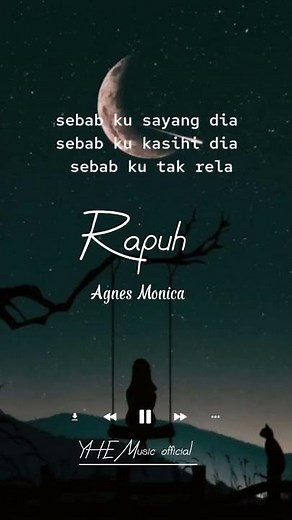 Rapuh -Agnes Monica-//Lirik Lagu//
