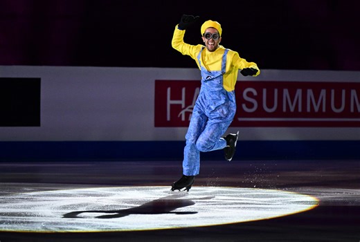 Figure skater using 'Minions' music at Winter Olympics after copyright issues