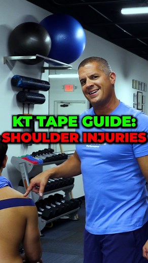 This is how to use KT Tape for your shoulder❗️ Have you ever been watching a sporting event or seen someone at the gym wearing that funny colored tape? It’s called Kinesiology Tape or KT Tape. The goal of it is to either inhibit or excite a muscle. Let me show you how to use it for your shoulder! 💪🏼Code ‘DRROB’ will get you 10% Off @transparentlabs entire website! 🙋🏻‍♂️Questions? Please leave them in the comments and Dr. Rob will help! #shoulderpain #shoulderworkout #kttape #kinesiology #wor