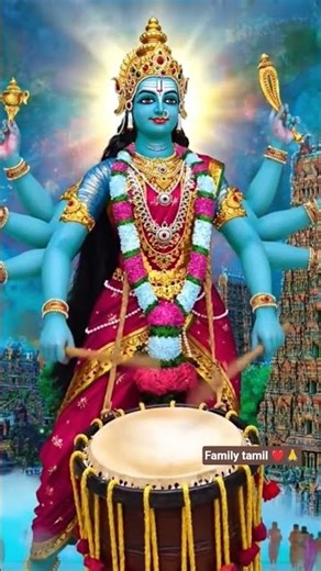 🔱Palayathamma Nee Pasa 🥁 Powerful Amman Status|Divine Amma Blessings|Family Tamil❤️🙏#Amman#Blessings