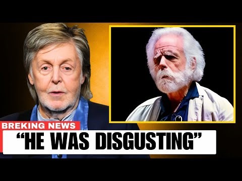At 83, Paul McCartney Utterly Hated Bob Weir.. Now We Finally Know Why