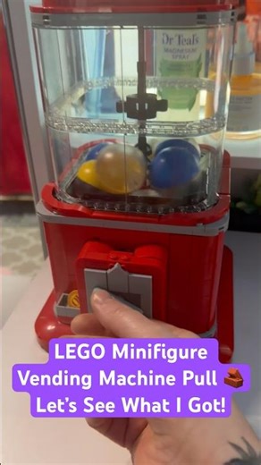 Lego mini figure vending machine 🧱￼