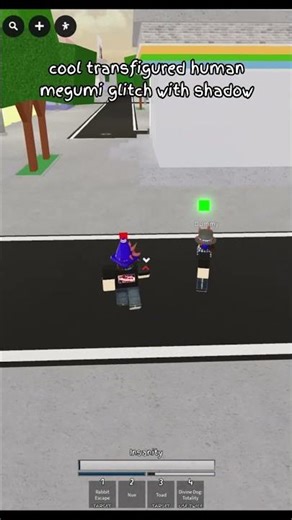 cool megumi glitch jjs #jjk #jjs #jujutsushenanigans #jujutsukaisen #roblox