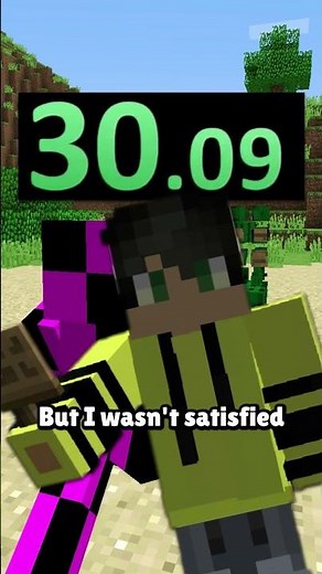 A Game-Crashing Minecraft Speedrun