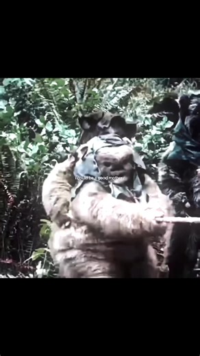 Maternal Instincts of Ewoks in Star Wars