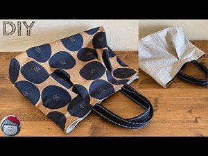 Would you like to give it as a gift for Mother's Day? How to make a reversible bag