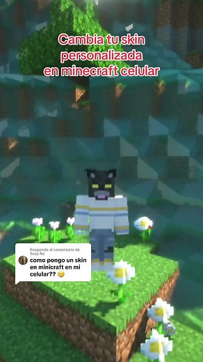 Cómo cambiar tu skin en Minecraft celular fácilmente