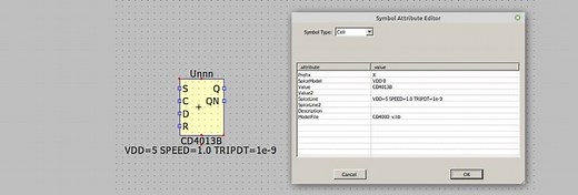 Using CD4000_V.LIB and 74HC.LIB in LTSpice #EE