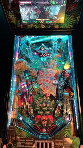 In the US and need an unhealthy (?) dose of jungle alien chaos? Buy your very own Predator Pinball from any of these fine establishments: NITRO PINBALL #Arizona #Pinball San Diego Amusements Old Town Pinball Classic Game Rooms Flip N Out Pinball LLC The Pinball Place Mad Pinball @coin_taker @PBUSASALES @PMP Amusements @Paradise @FUN Superstore @Operation Pinball @Automated Services @PinballTraders @pinballtycoon @pinballstaramusements #SNHGaming @US Game Room @ontiltpinball @greatamericanpinball