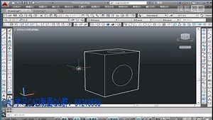 CAD教程CAD入门教程CAD制图设计CAD二维绘图CAD三维绘图CAD室内设计CAD机械绘图CAD软件下载AutoCAD2014视频教程 三维基础16.第三节UCS坐标系的变换AutoCAD教程