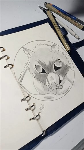 who is next ✍️ #demonslayer #inosuke #drawing #pfp #anime