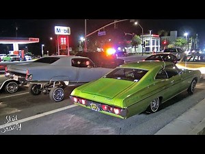 Lowrider Cruise Night in Orange County California!