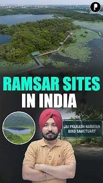 India’s 100th Ramsar Site | Jayaprakash Narayan Bird Sanctuary | Environment 2026