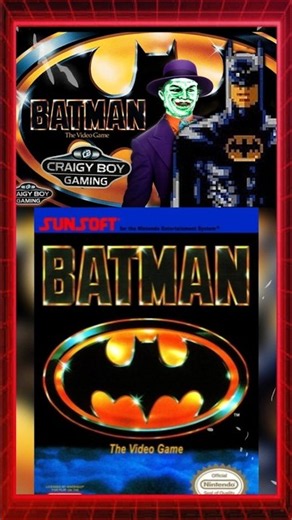 Batman: The Video Game NES Gameplay #retrogaming #batman