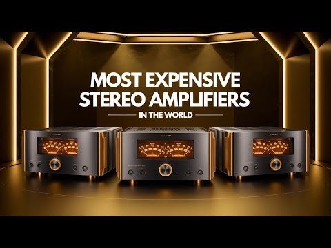 Top 5 Most Expensive Stereo Amplifiers in the World 2026!