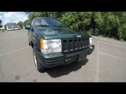 4K Review 1997 Jeep Grand Cherokee Limited 5.2L V8 4WD Virtual Test-Drive & Walk-around