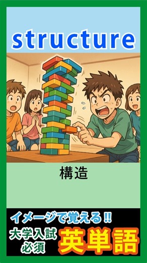 大学入試 出る順◆イメージで覚える英単語◆16 #shorts #英語 #受験