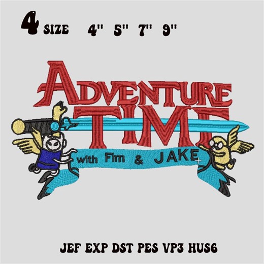 Retro Adventure Time Embroidery Sweatshirt, Finn and Jake Cartoon Crewneck, Bookish Reading Gift for Kids, Marceline Hoodie, Embroidery File - Etsy