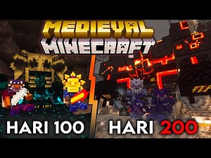 200 Hari Di Minecraft Medieval DUO