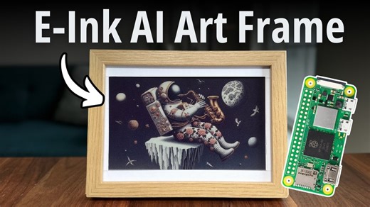 Build an AI Powered E-Ink Display