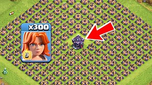 54K views · 794 reactions | 300 Max Valkyrie VS 300 X Bow Amazing Challenge on Clash of Clans | War3Star | Facebook