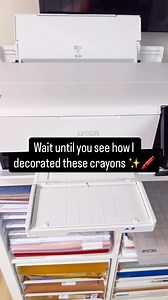 168K views · 1.4K reactions | ️✨ Stick on the fun! Koala Hot Sale Printable Sticker Paper = vibrant colors to decorate your crayons  https://reurl.cc/MzQzVL Thanks @creationsbydiy for the awesome creation!  What would you decorate with stickers first? #koalagp #KoalaPaper #DIYStickers #stickerpaper #diy #decor | Koalagp | Facebook