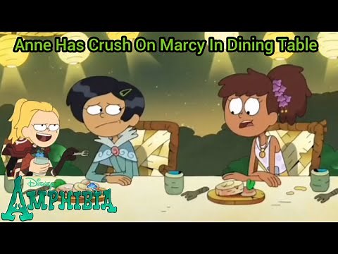 Anne Has Crush On Marcy In Dining Table (Amphibia Animatic)